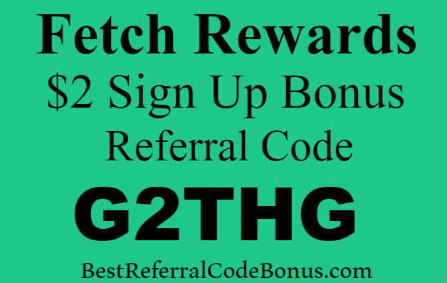 fetch rewards sign up bonus